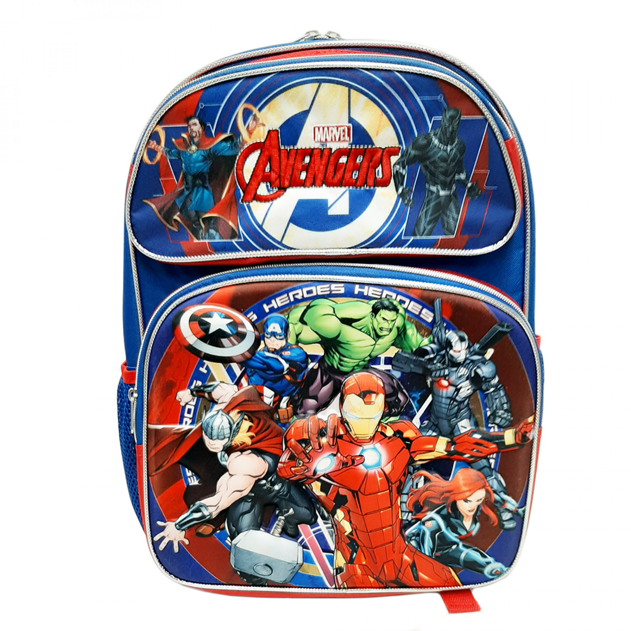 Marvel Ultimate Avengers Assemble 3-D Backpack w/ Printed Straps